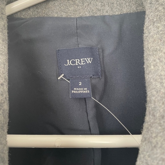 NWOT J. Crew Wool Blend Car Coat - Picture 5 of 9